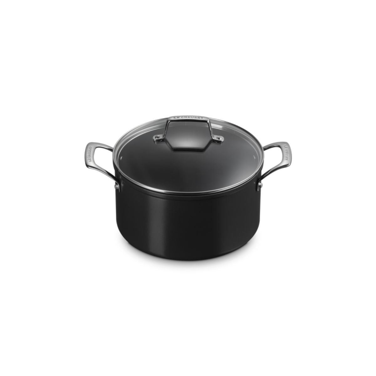 Le Creuset Essential Non-Stick Ceramic Cookware Set 8 Piece | Minimax - stockpot with lid (24 cm)