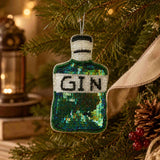 Vixen & Velvet Gin Sequin Decoration 13cm | Minimax