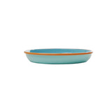 Saltwater Summer Dinner Bowl Blue Sage 22cm