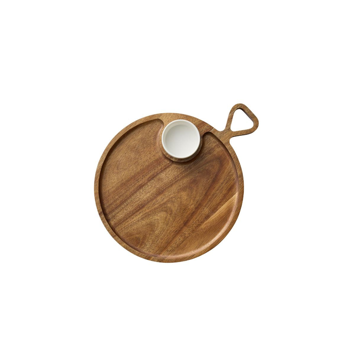 Epicurean Fromage Round Serving Board with Bowl 2 Piece