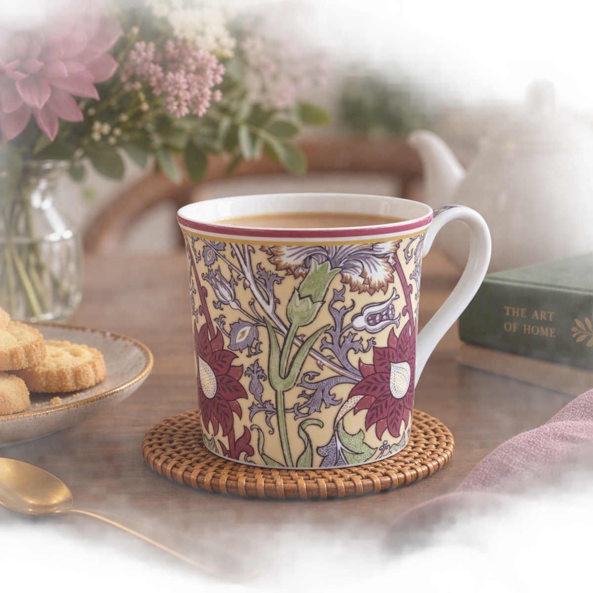 Heritage Palace Mug Morris Rose