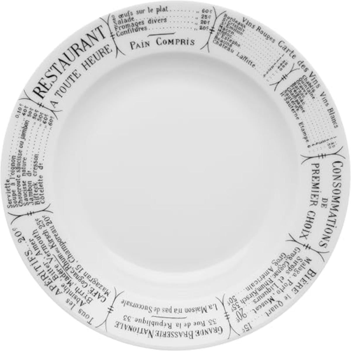 Pillivuyt Brasserie Plate 20cm