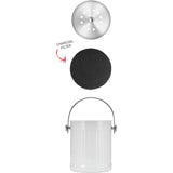 Avanti Stainless Steel Compost Bin  White Silver 5L