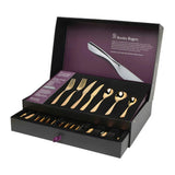Stanley Rogers Soho Gold 56 Piece Cutlery Set