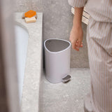 Joseph Joseph EasyStore™ Gloss White Bathroom Pedal Bin 5L | Minimax