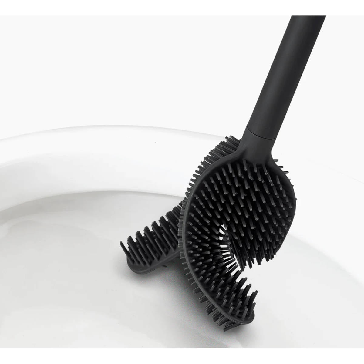 Joseph Joseph 360 Lite Matt Black Toilet Brush | Minimax