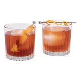 Bartender Stainless Steel Cocktail Picks Set of 10 | Minimax - with two cocktails