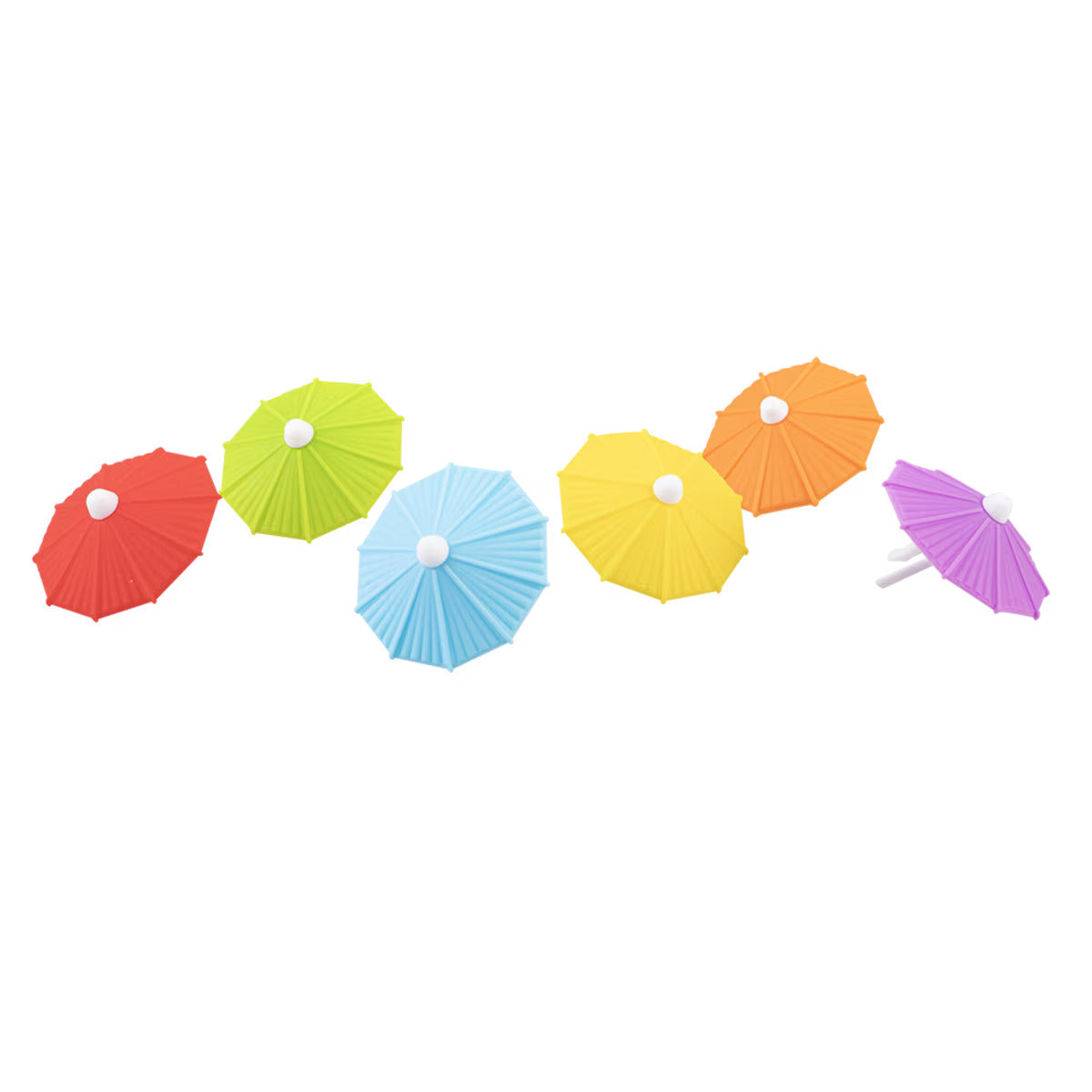 Bartender Drink Marker Parasol Clips Set of 6 | Minimax