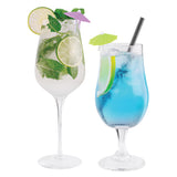 Bartender Drink Marker Parasol Clips Set of 6 | Minimax - with two cocktails