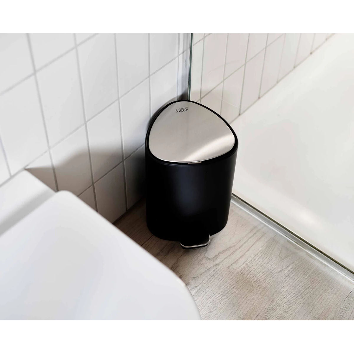 Joseph Joseph EasyStore Pedal Bin Matte Black 5L | Minimax