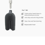 Joseph Joseph Flex™ 360 Toilet Brush Matte Black | Minimax