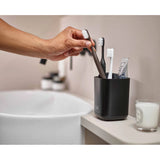 Joseph Joseph EasyStore™ Toothbrush Holder Matte Black | Minimax