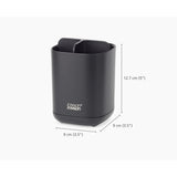 Joseph Joseph EasyStore™ Toothbrush Holder Matte Black | Minimax