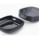 Joseph Joseph Slim Compact Soap Dish Matte Black | Minimax