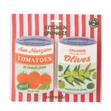 Assemble Tomato & Olive Scouring Pads (Set of 2)