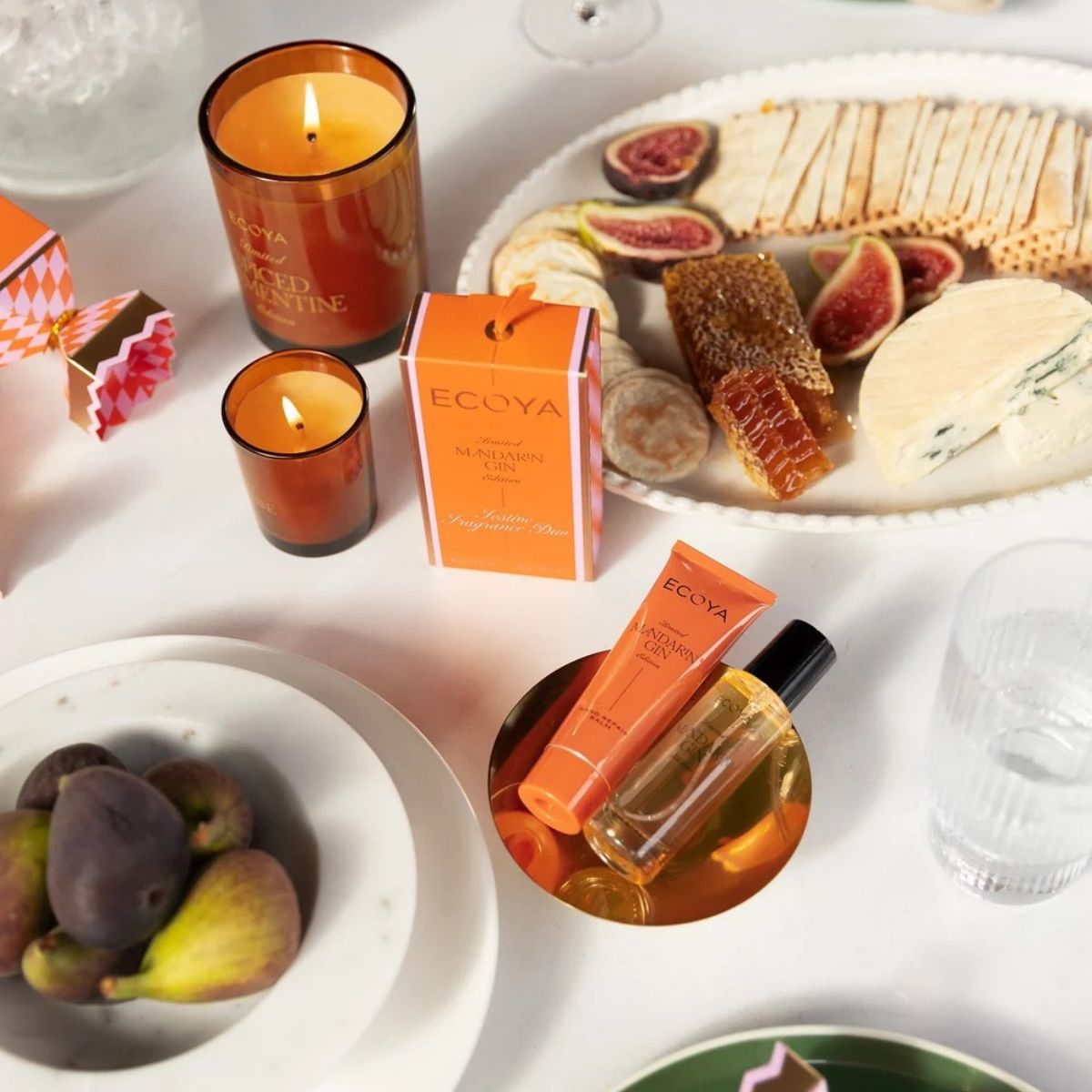 Ecoya Mandarin Gin Hand Cream/Room Spray Festive Duo