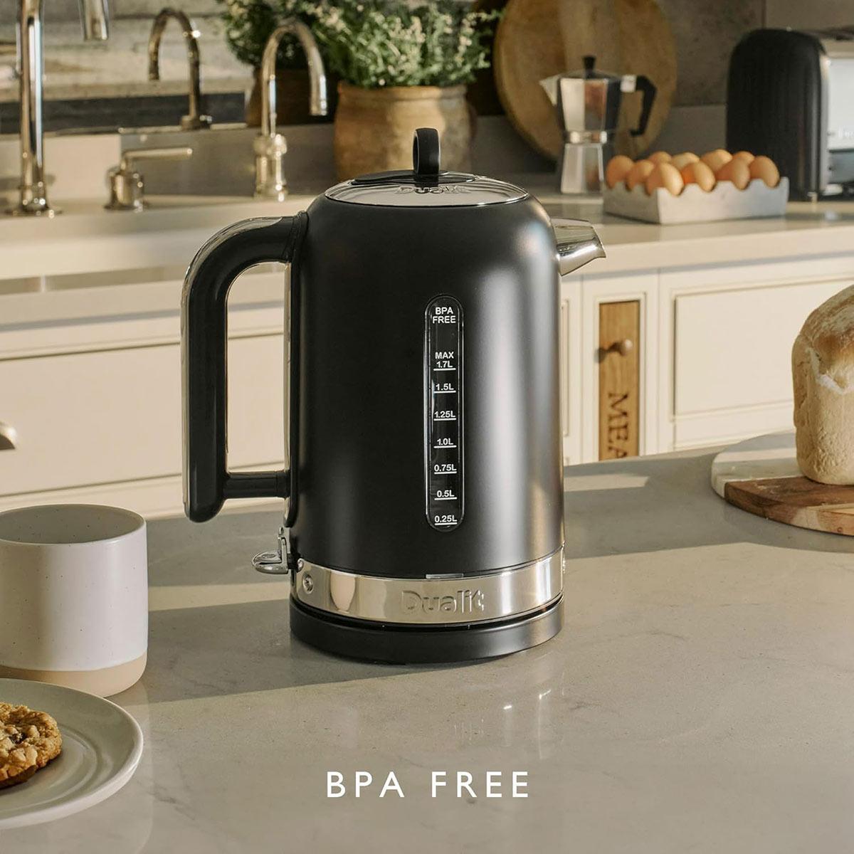 Dualit Classic Kettle Matte Black 1.7L | Minimax