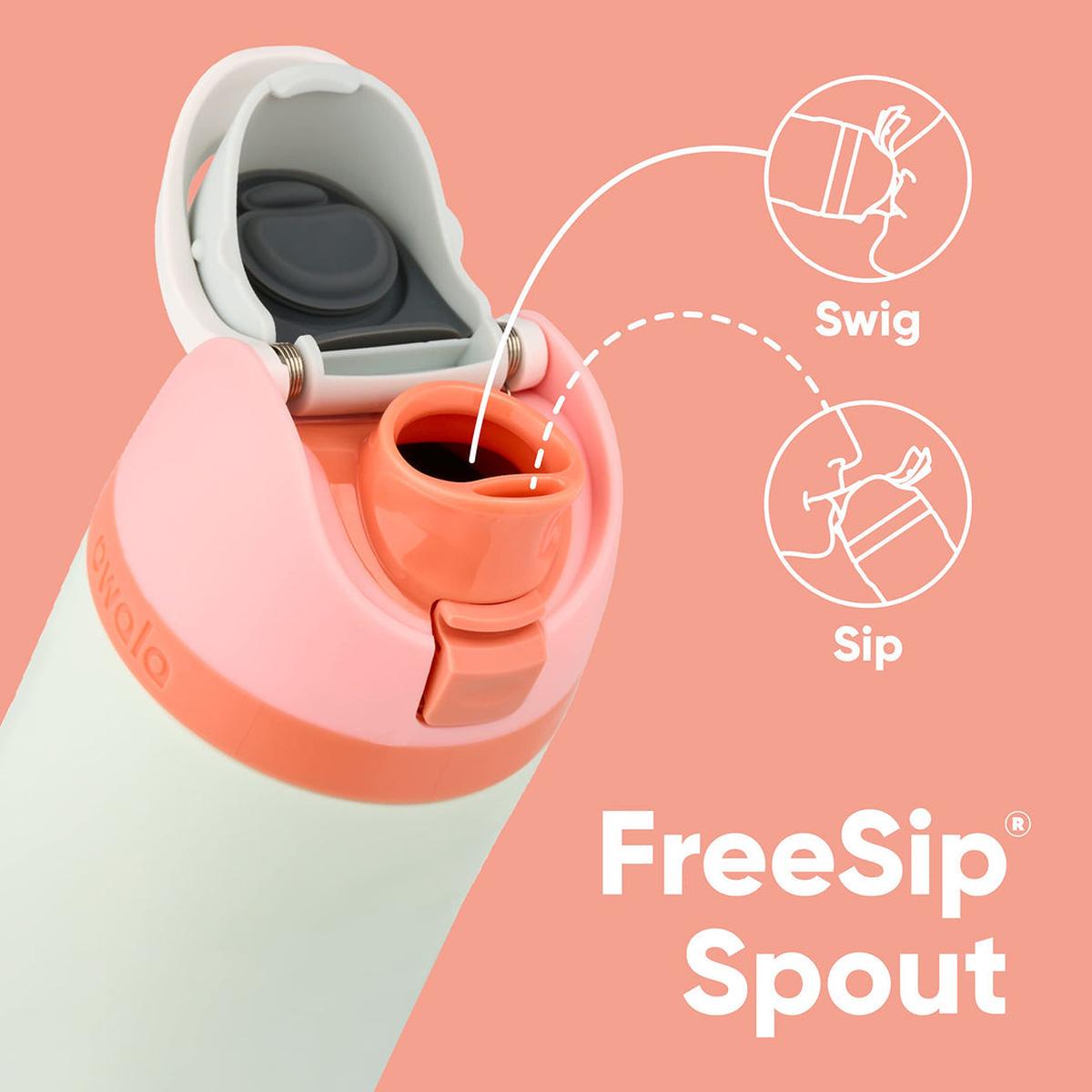 Owala FreeSip Kids Water Bottle Fireball 475ml | Minimax - FreeSip Spout