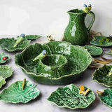 Bordallo Pinheiro Cinerária Appetizer Plate With Bird 36cm | Minimax