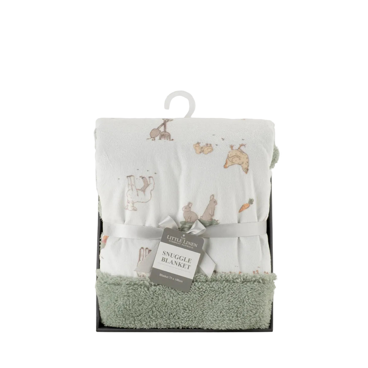 Little Linen Farmyard Lamb Baby Snuggle Blanket | Minimax