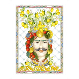Tessitura Toscana Telerie Zagara Uomo Tea Towel 50x70cm
