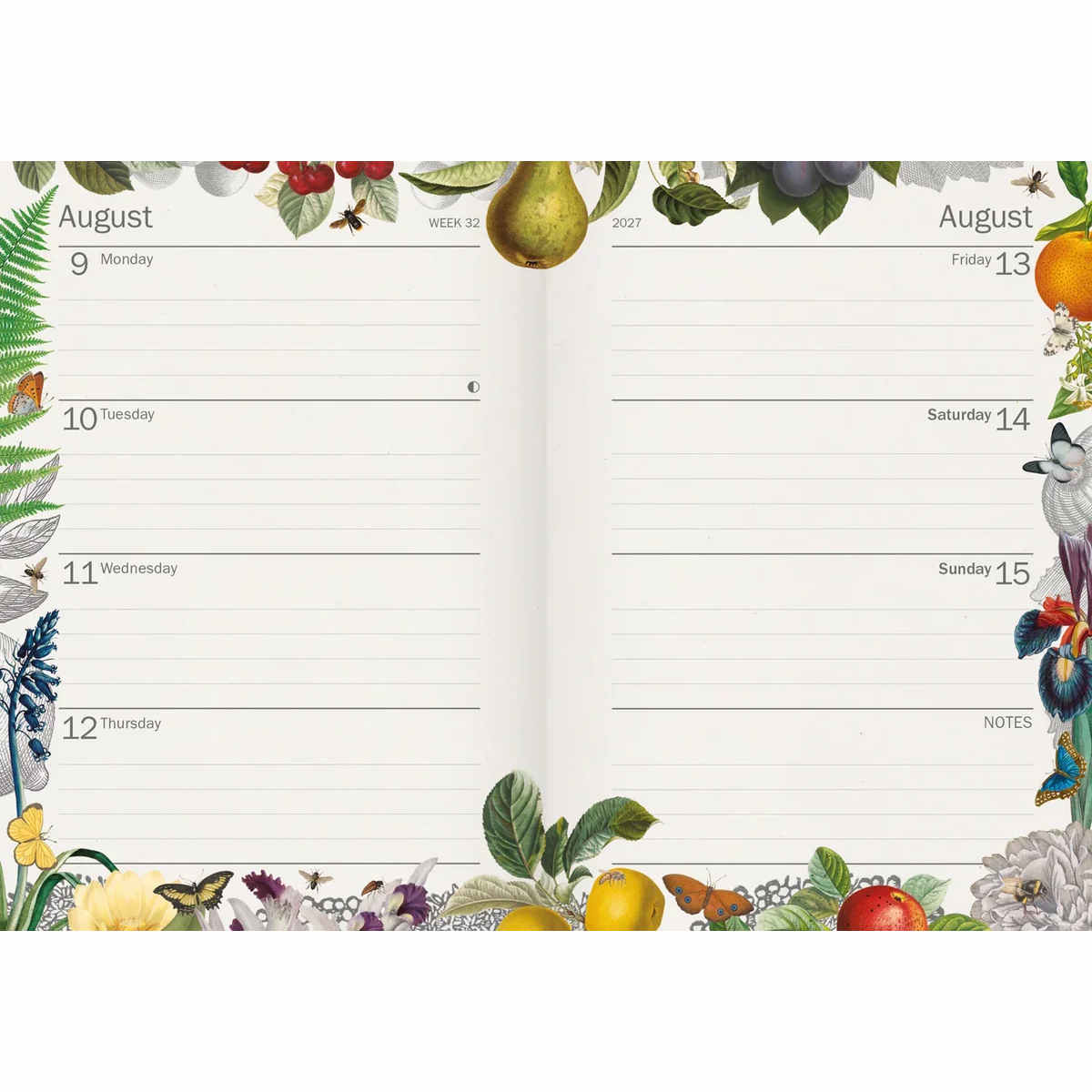 Royal Botanic Gardens 2027 A6 Diary 15x11cm | Minimax