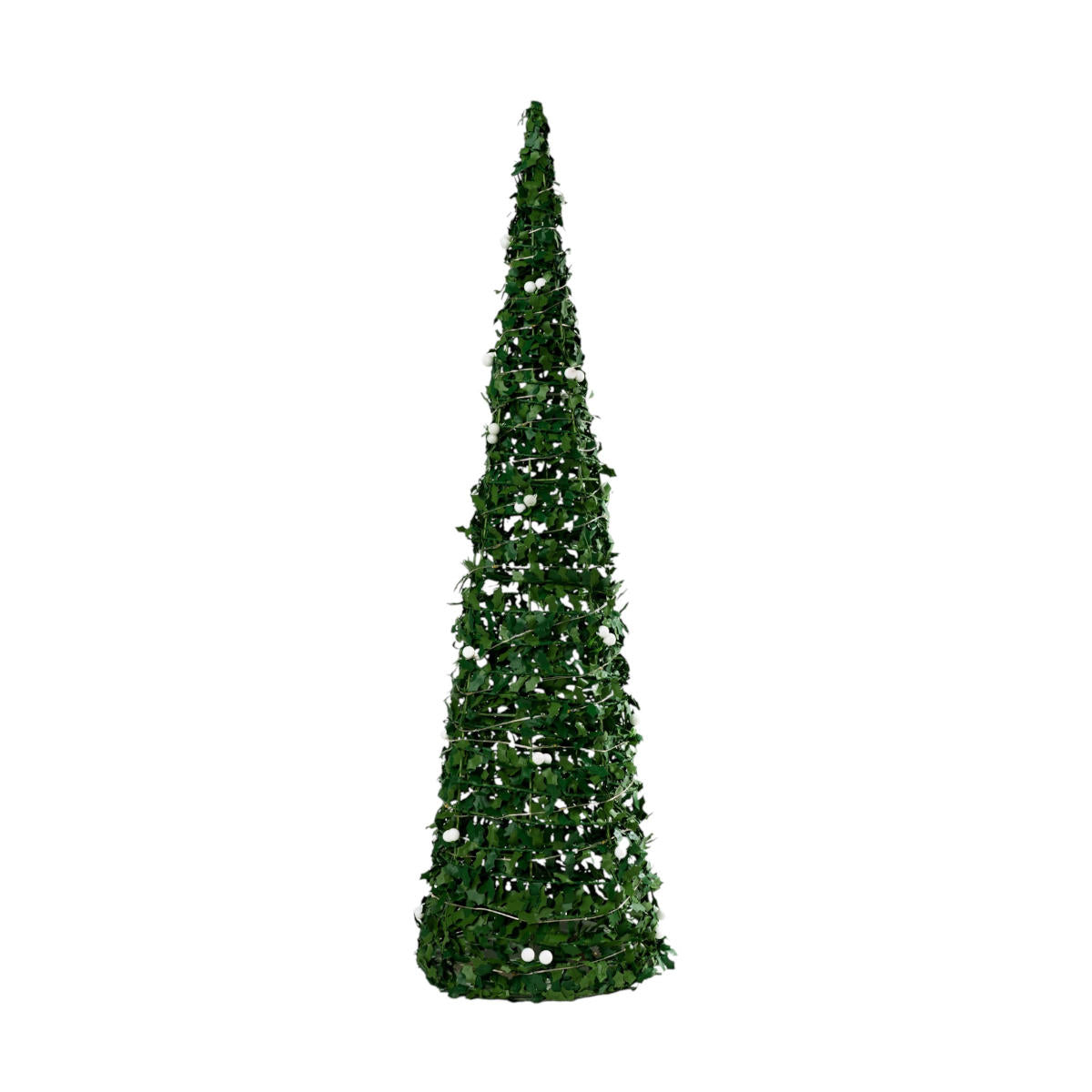 Noel Berry Tree 60 Lights Christmas Decoration LED White/Green 60cm