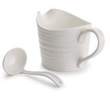 Portmeirion Sophie Conran Sauce Jug & Mini Ladle | Minimax