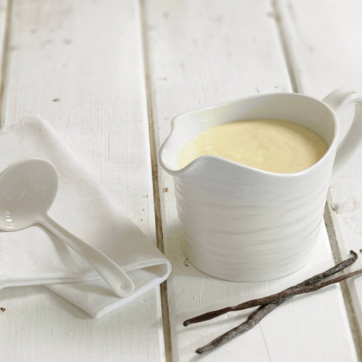 Portmeirion Sophie Conran Sauce Jug & Mini Ladle | Minimax 