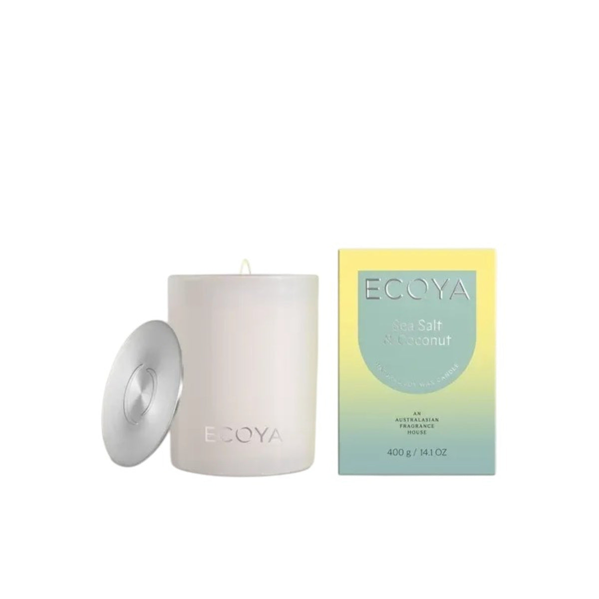 Ecoya Sea Salt & Coconut Madison Candle 400g