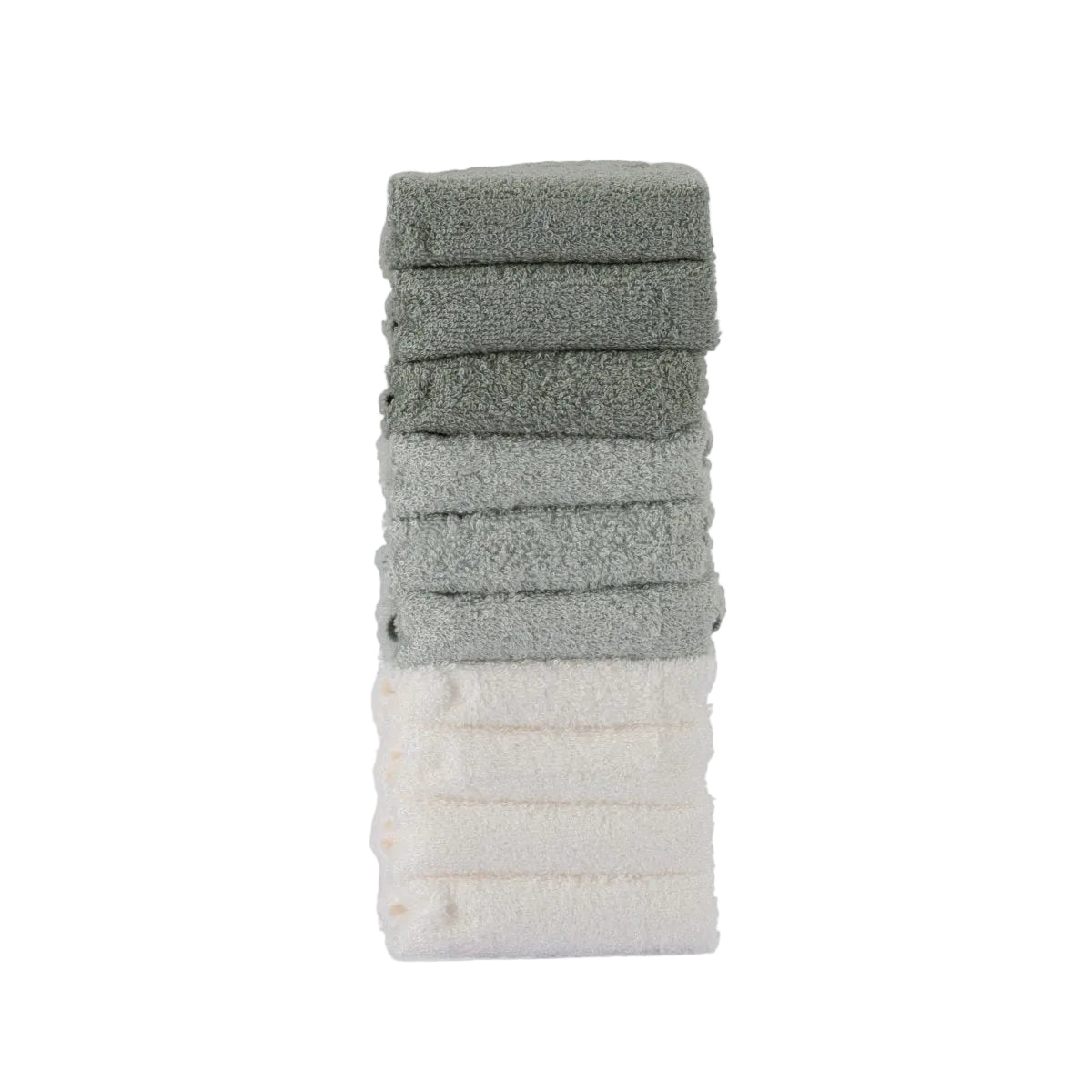 Little Bamboo Baby Towelling Washer Turtle Bay (Pack of 10) | Minimax