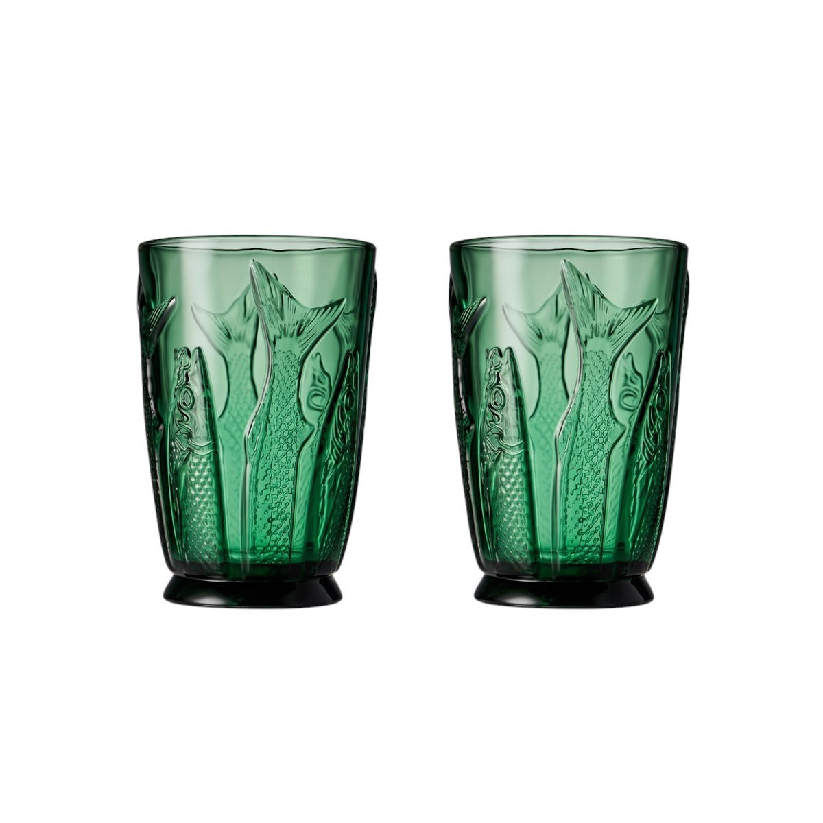 Casero Sardina Tumbler Green 280ml (Set of 2)