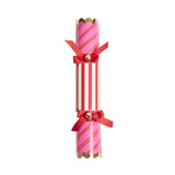 Vixen & Velvet Carnival Stripe Cracker Red/Pink Set of 6 | Minimax