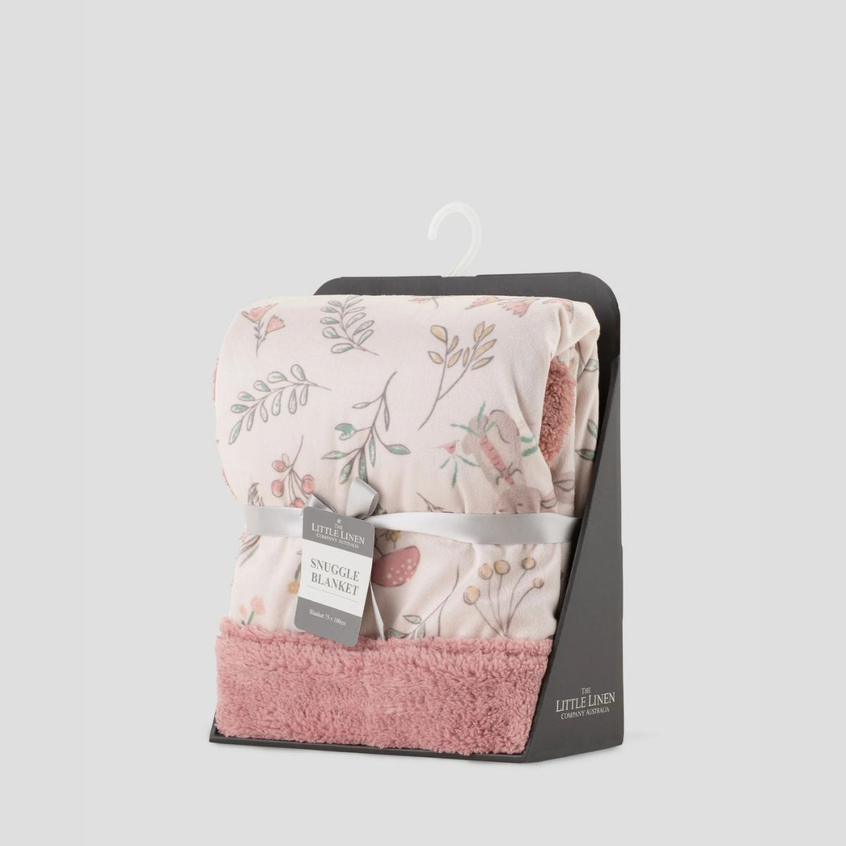 Little Linen Harvest Bunny Baby Snuggle Blanket
