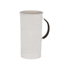 Chef Inox Coney Island Water Pitcher with Leather Handle Creme 1.74L | Minimax