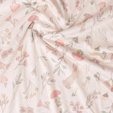 Little Linen Harvest Bunny Baby Snuggle Blanket