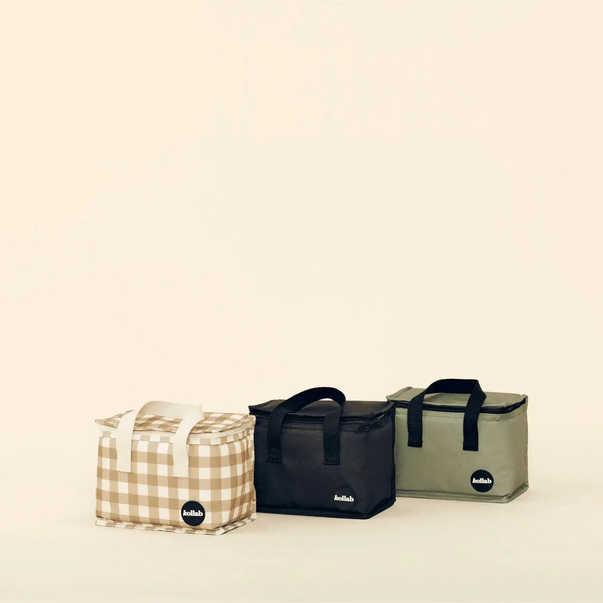 Kollab Lunch Bag Khaki Black | Minimax