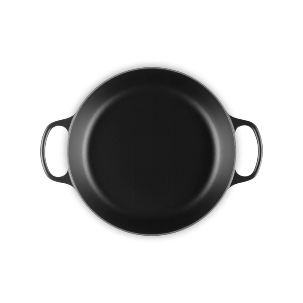 Le Creuset Signature Shallow Casserole Satin Black 28cm