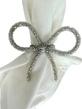 Flair Silver Loop Bow Napkin Ring | Minimax