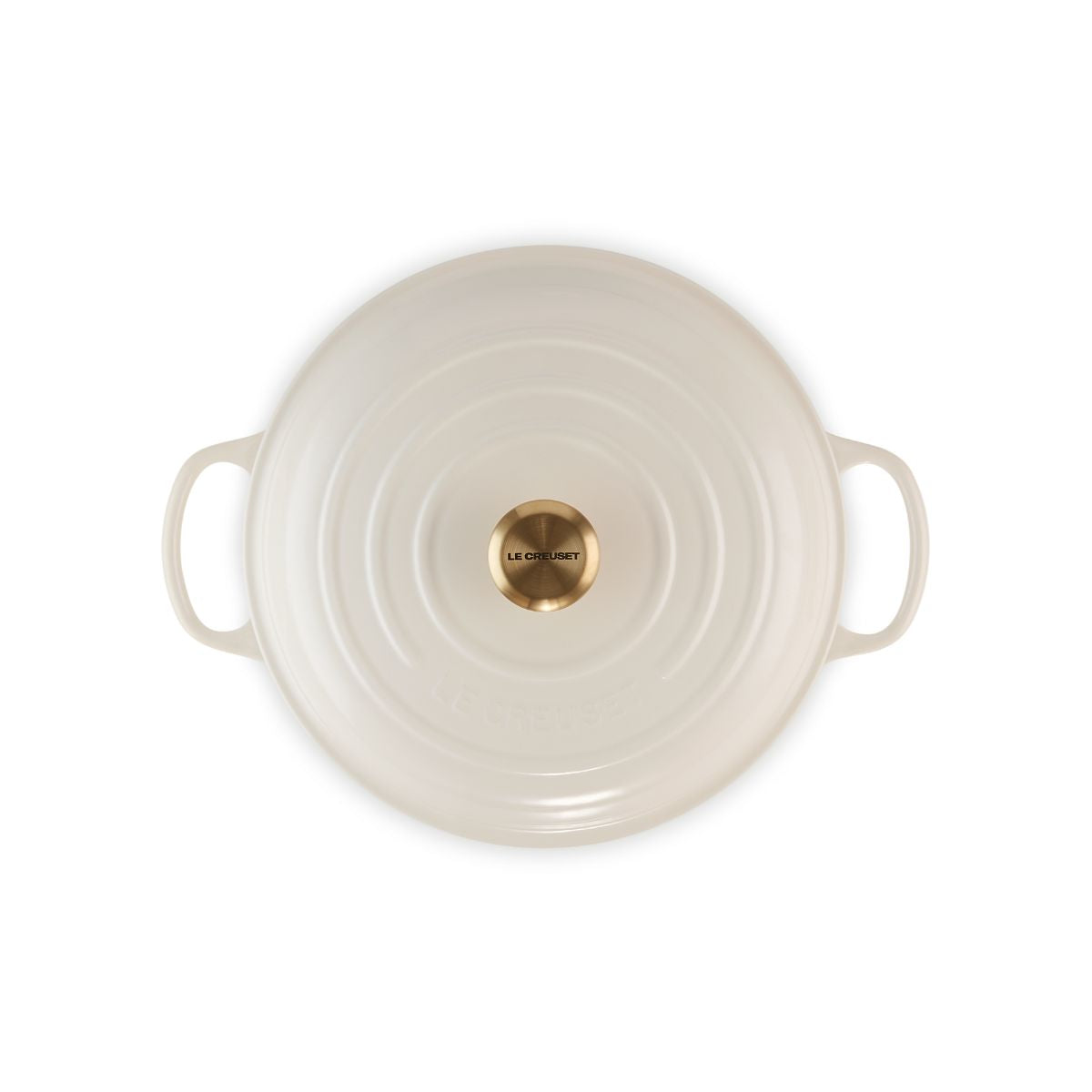 Le Creuset Signature Shallow Casserole Crème 30cm