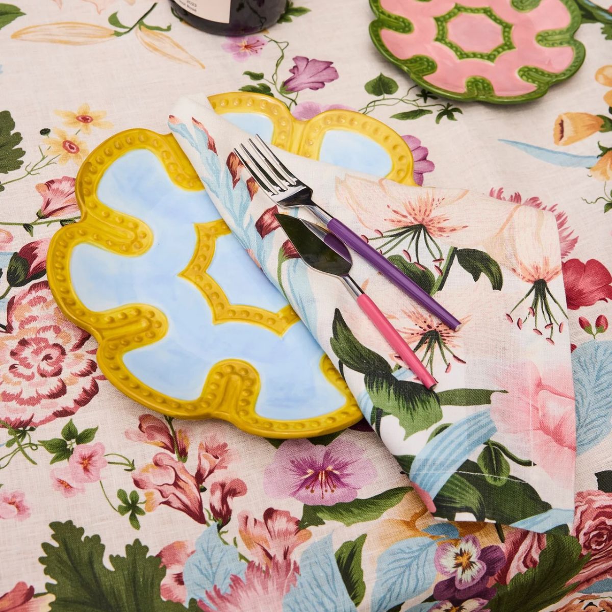 Kip&Co Belle Floral Napkin 45cm Set of 4