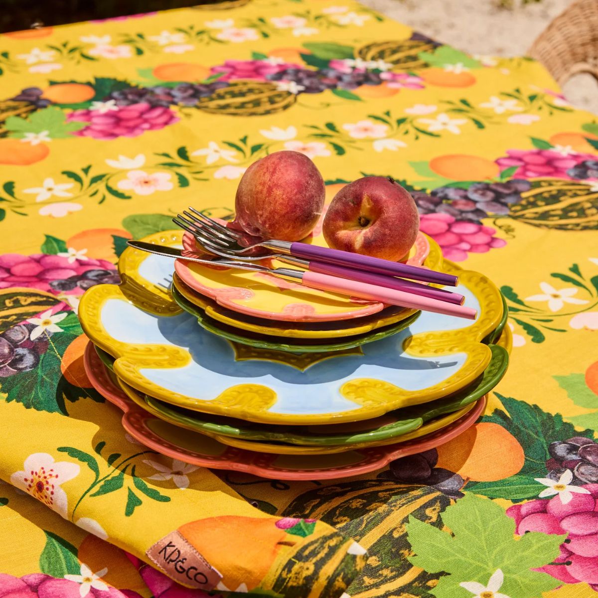 Kip&Co Primo Dinner Plate Assorted 26cm Set of 4
