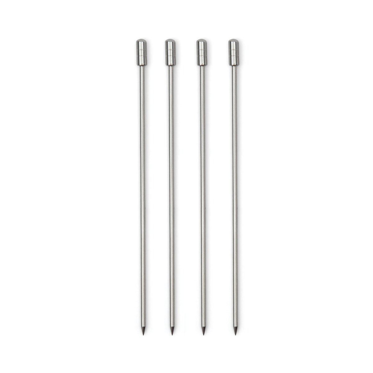 Here's How The Dolly Silver Cocktail Picks (Set of 4)