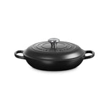 Le Creuset Signature Shallow Casserole Satin Black 28cm