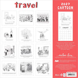 2027 New York Travel Wall Calendar 30x30 | Minimax