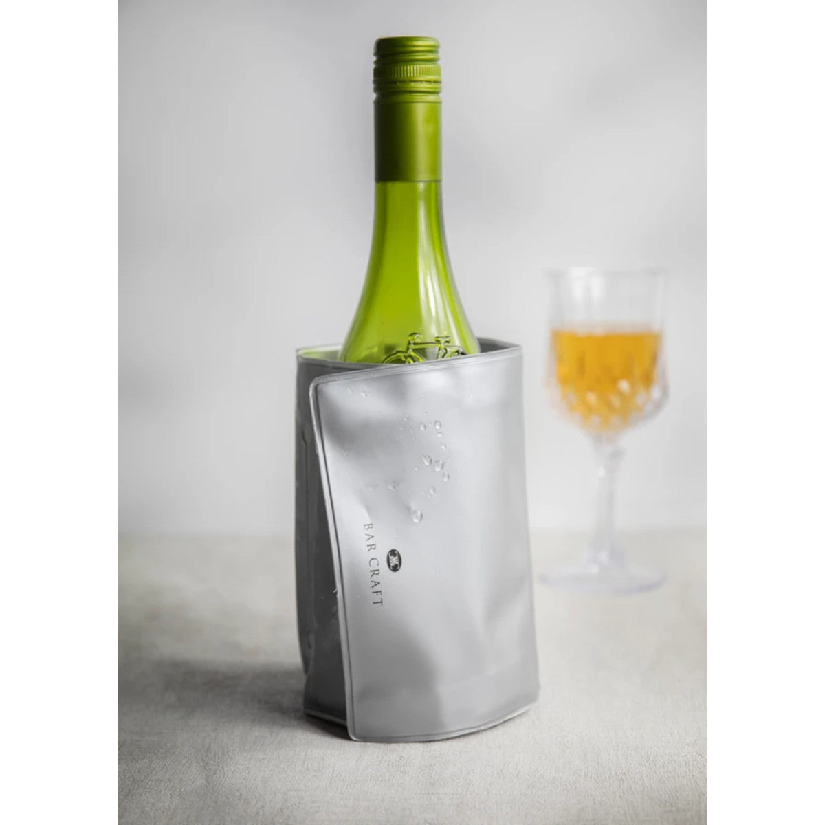 BarCraft Wine Cooler Wrap Around Silver