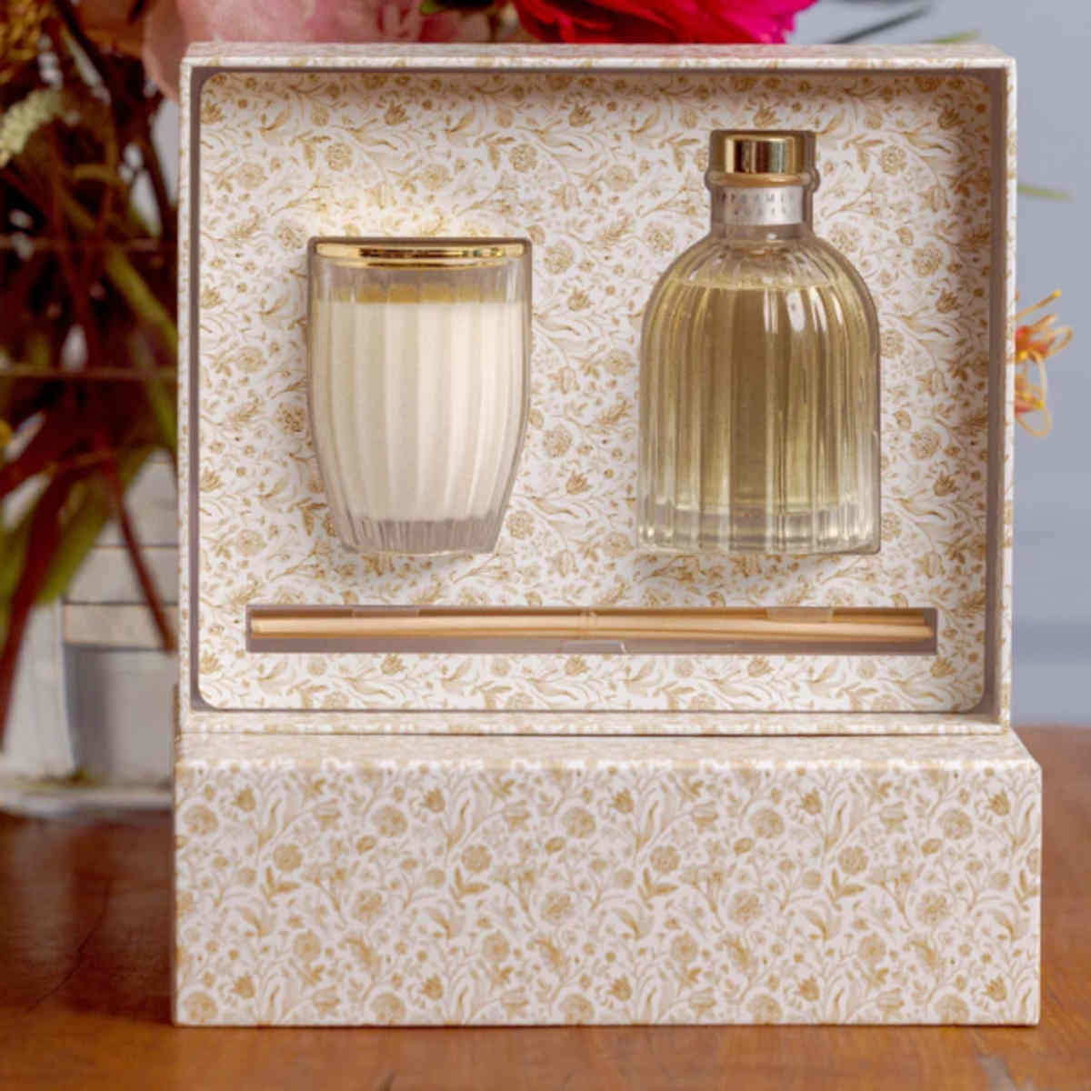 Peppermint Grove Lemongrass & Lime Mini Soy Candle & Diffuser Set