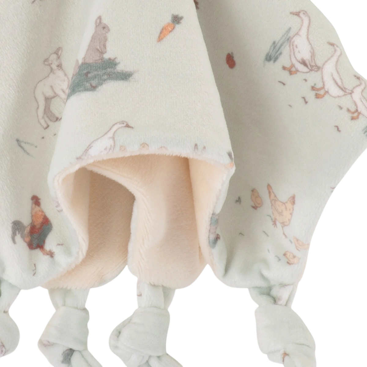 The Little Linen Co Baby Lovie/Comforter Farmyard Cow | Minimax