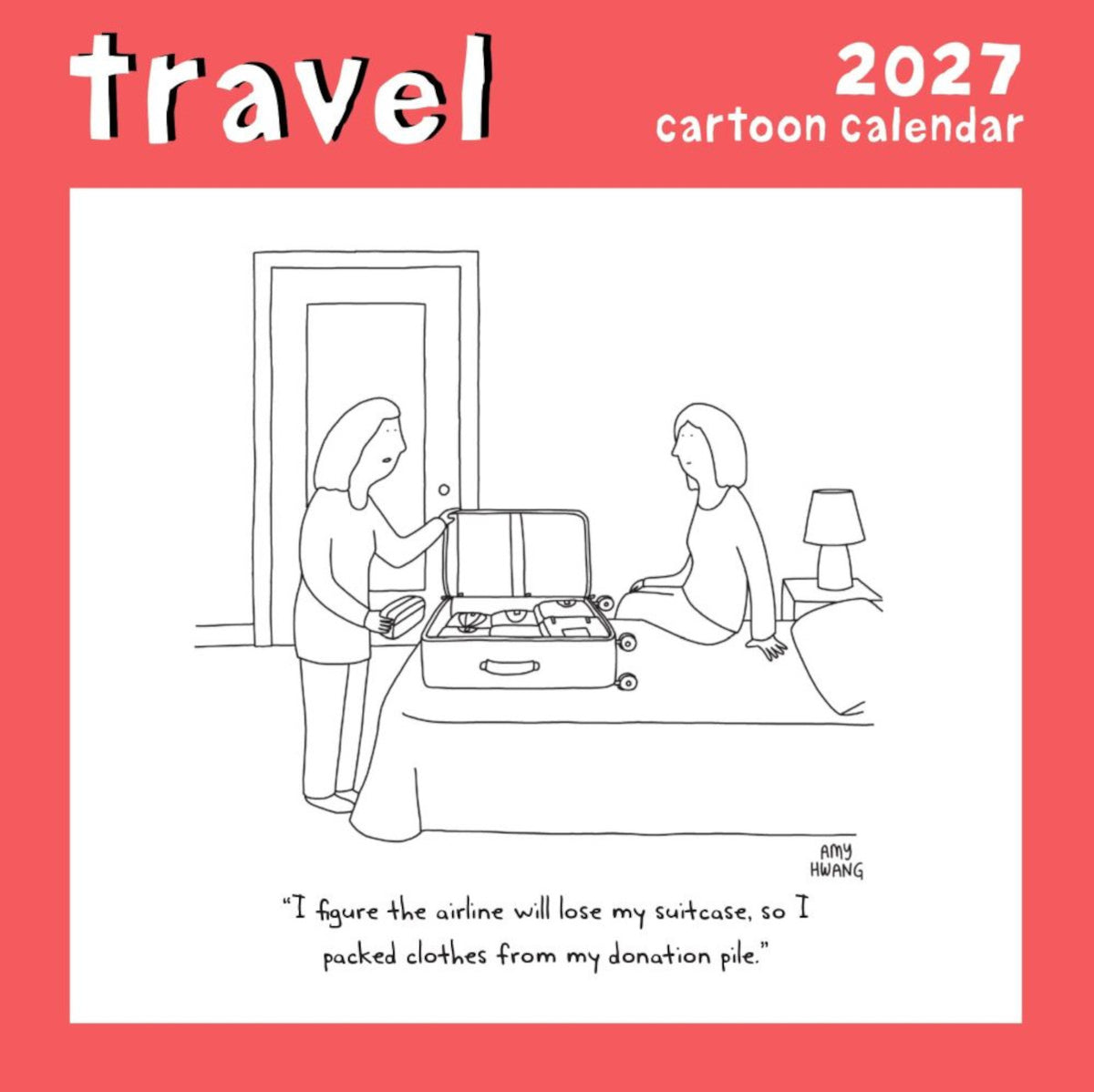 2027 New York Travel Wall Calendar 30x30 | Minimax