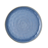 Casero Swirl Azure 12 Piece Dinner Set